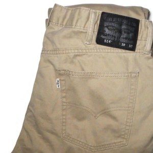 Levis 514 Men's Jeans Brown Size 38-32